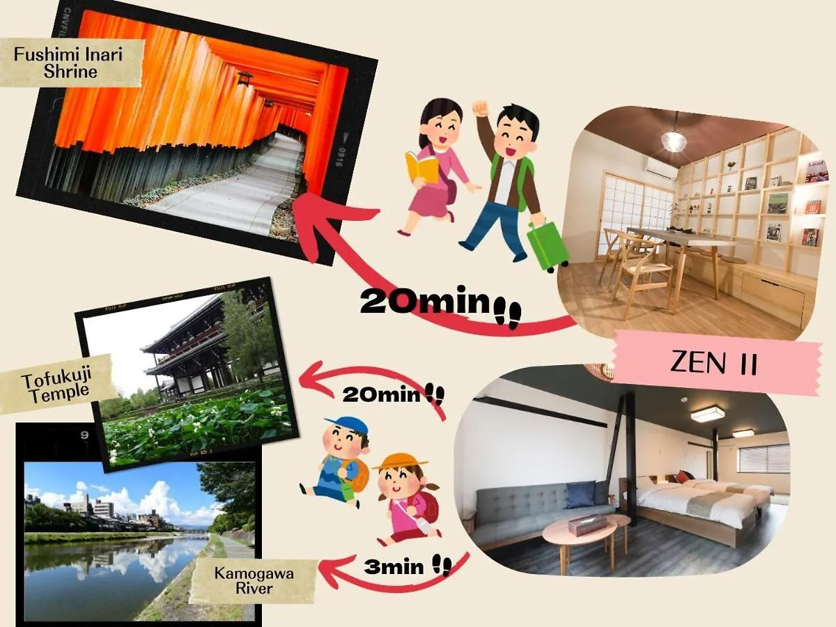 Kyoto Zenⅱ Villa Holiday home